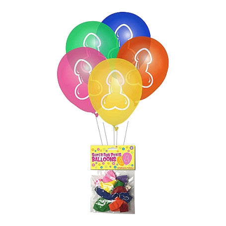 PALLONCINI DIVERTENTI SUPER FUN PENIS BALLOONS