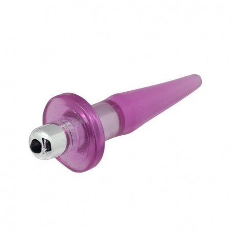 PLUG ANALE BUTT DILDO FALLO VIBRANTE VIBRATORE PINK SEX TOYS UOMO DONNA ROSA